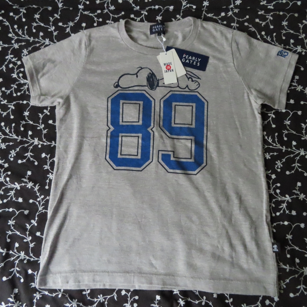 rare pearly gates x peanuts snoopy tshirt tee sz 1